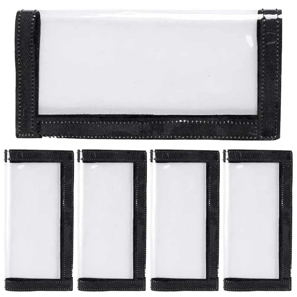 

5pcs Fishing Bait Protector Storage Bag PVC Transparent Lure Covers Guards Hook Protective Cover Fishing Organizer Fake