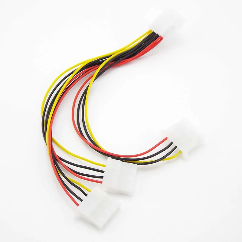 1pcs 0.2m Chassis Power Cord One Point Three, Large 4P Ide Power Cord One Point Three SATA Interface