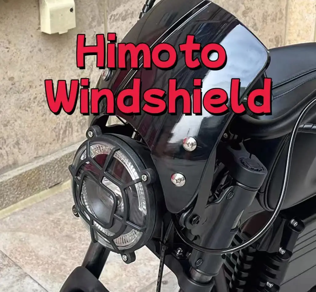 

himoto Black Knight Electric Bicycle for a special purpose Front windshield cover With bracket For himoto warror himoto E bike
