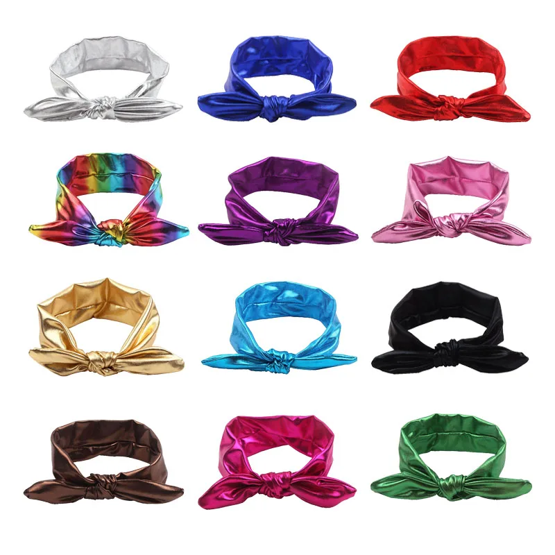 1pc Baby Dauerwelle Blonde Haarband Elegante Einfarbig kinder Stirnband Geeignet für Tägliche Fotografie Junge Mädchen Haar Zubehör