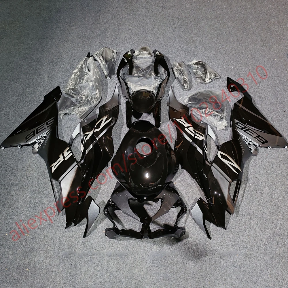 For Kawasaki ZX6R 636 2019 2020 2021 2022 2023 Black Motorcycle Fairings ZX 6R 19-23 Fairing Set Bodywork Panel Kit Fit