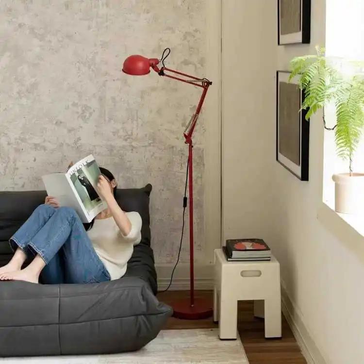 Reading American mechanical adjustment floor lamp