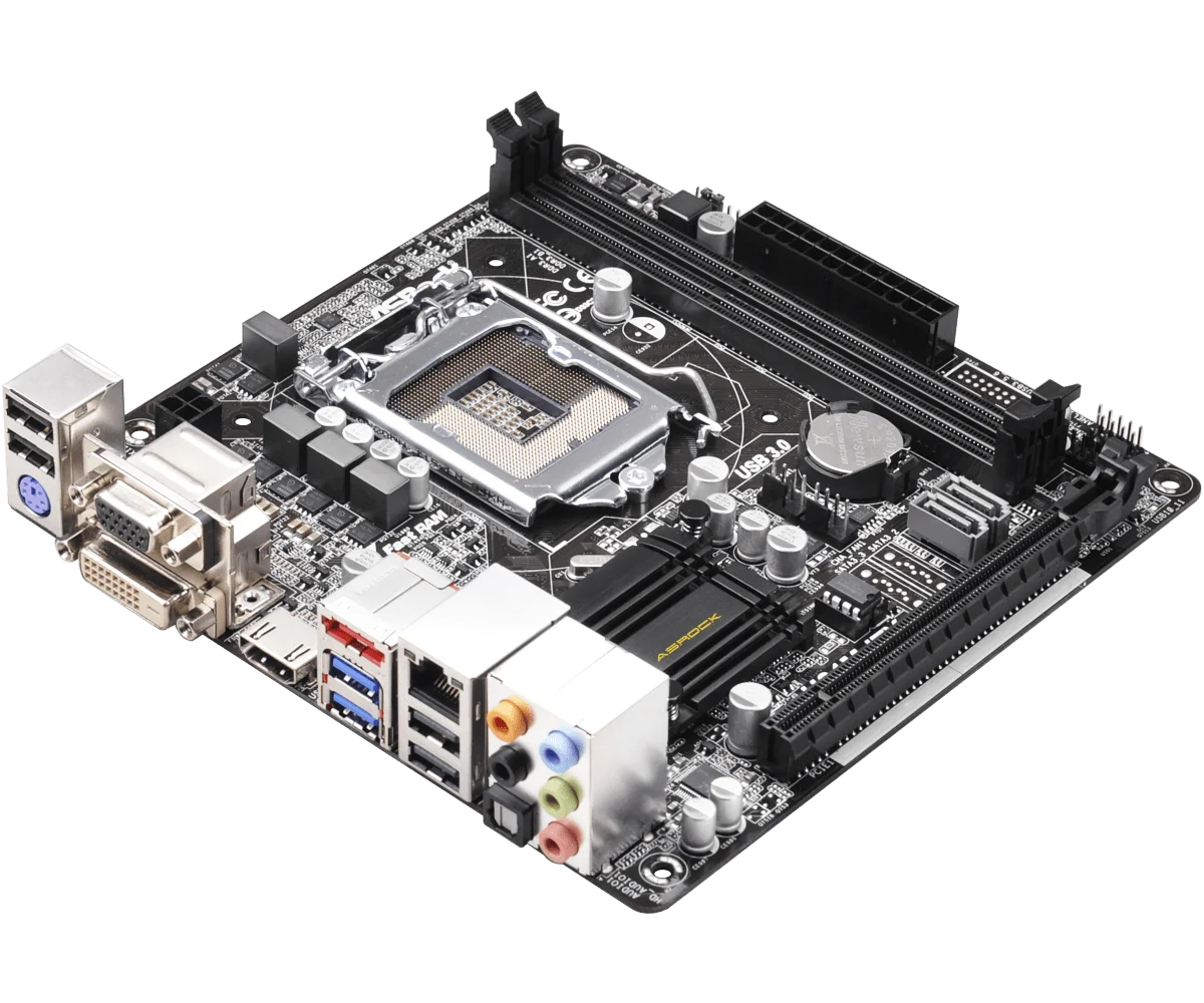 Imagem -04 - Asrock-mini-itx Motherboard H81m-itx Intel H81 Lga 1150 Ddr3 16gb Suporte I74790 I5-4590 I7-4770 I3-4150 Cpu