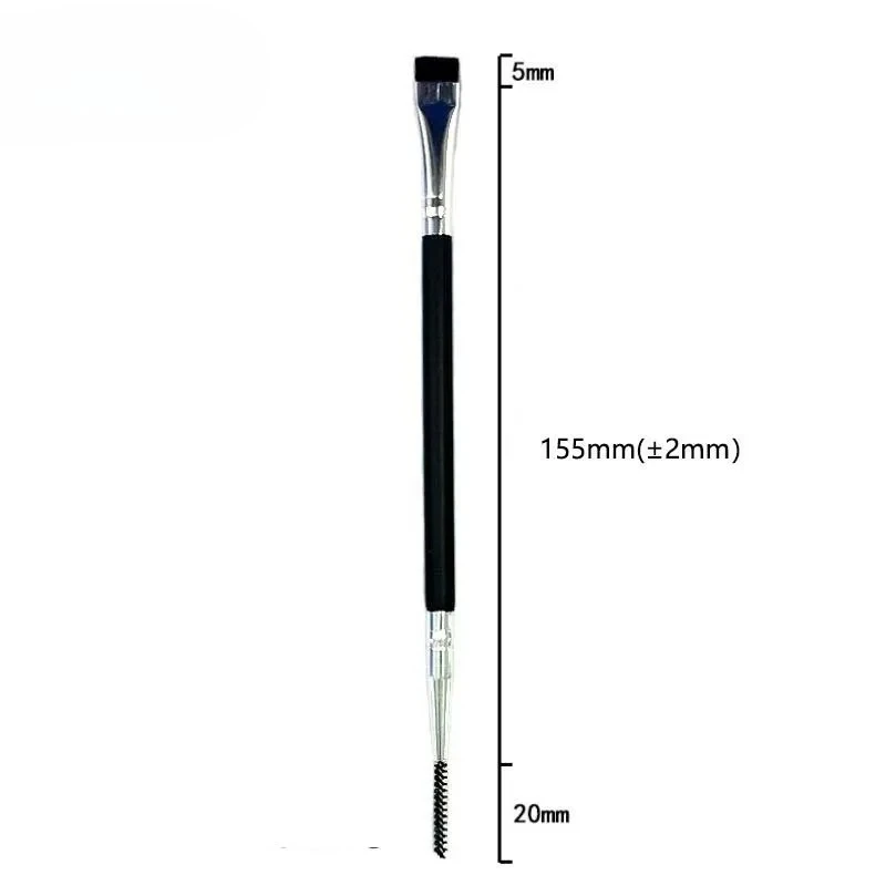 Brosse de levage de permanente de cils à Double tête, stratification Portable, séparation des cils, outil d'extension de cils, brosse de détail