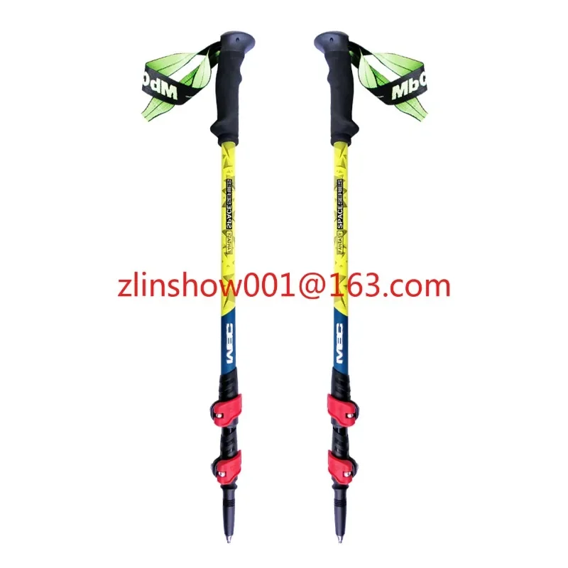 

Hiking poles, outer locking poles, telescopic ultra-light and ultra-short, climbing and hiking canes, hiking poles