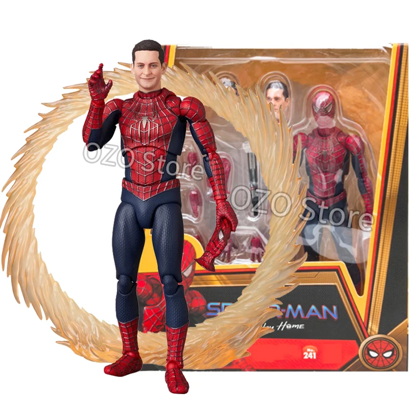 Новый-mafex-241-tobey-maguire-Человек-Паук-no-way-Домашний-Сосед-Человек-Паук-Аниме-Фигурка-Ко-Модель-Подарочные-Игрушки
