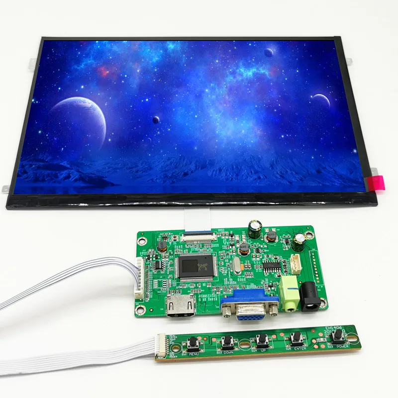 Imagem -02 - Inch Capacitive Touch Screen Module Kit 1920x1200 Ips hd Lcd Module Car Raspberry pi 10 Point Touch High Brightness Monitor 10.1