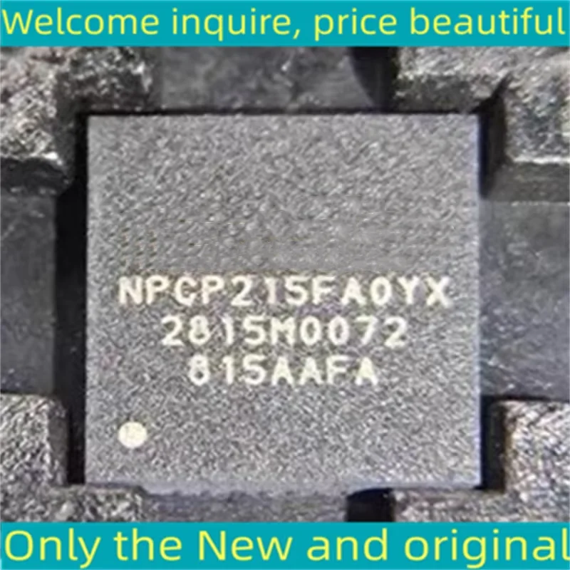 Puce IC neuve et originale, NPCP215FA0YX, NPCP215FA0, NPCPgem, QFN48, 5 pièces