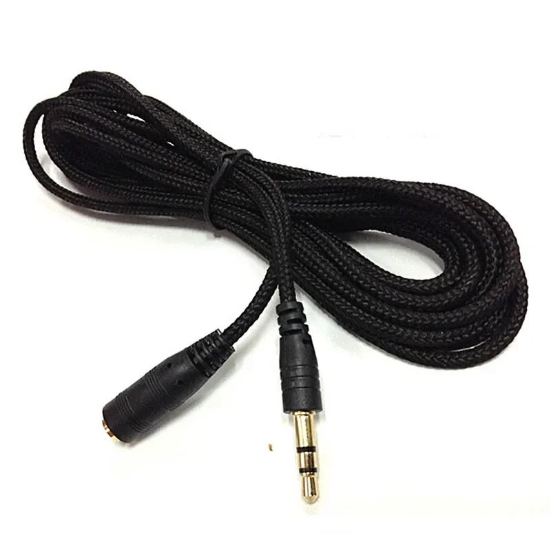 3.5mm Jack Male to Female 3.5mm AUX Cable Audio Stereo Extender Cord Earphone Speaker 3m/1.5m Headphone Extension Cable