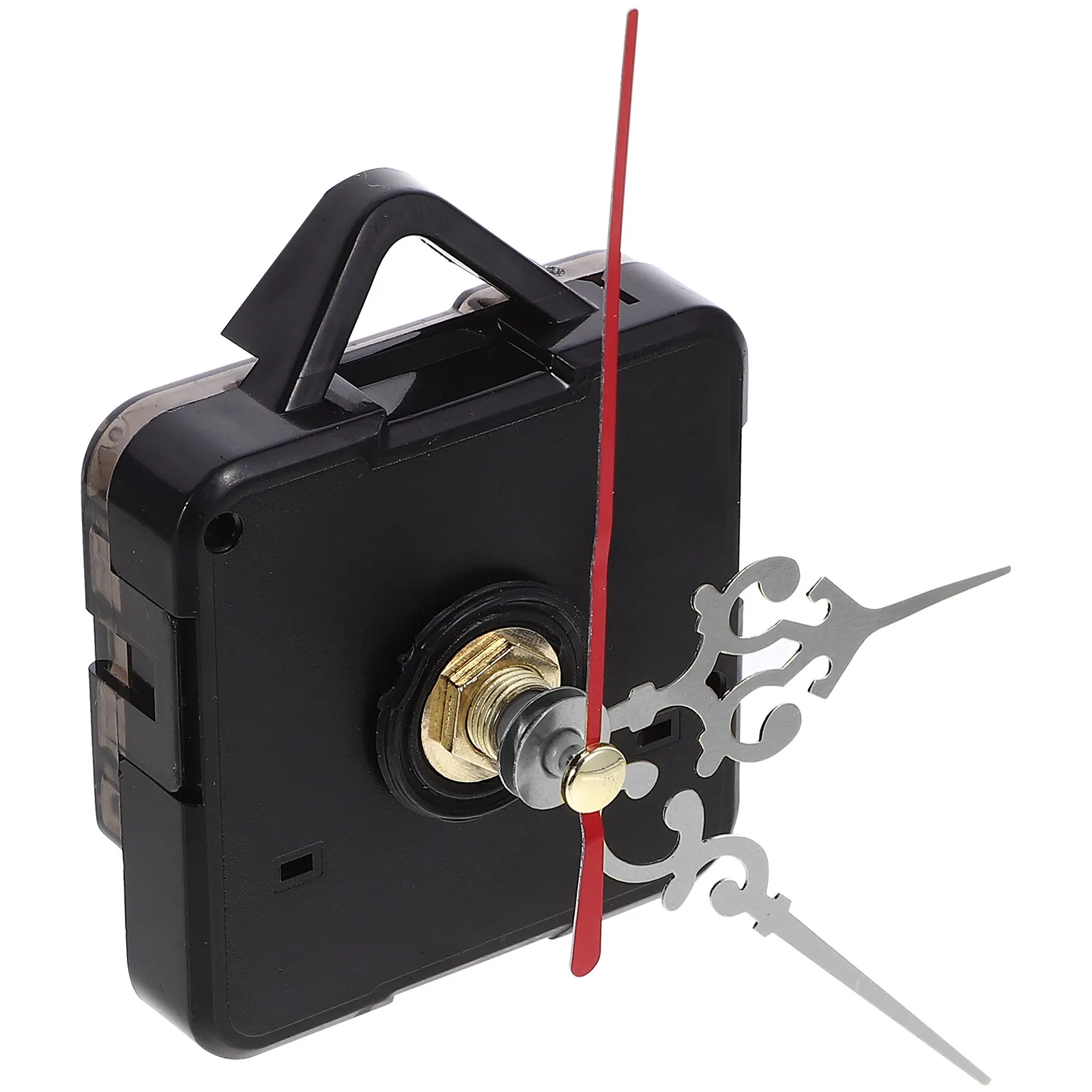 1Set Clock Kit for Do It Yourself Plastic Wall Clock Mechanism Battery Operated Silent Movement with Hands Home Decor Use