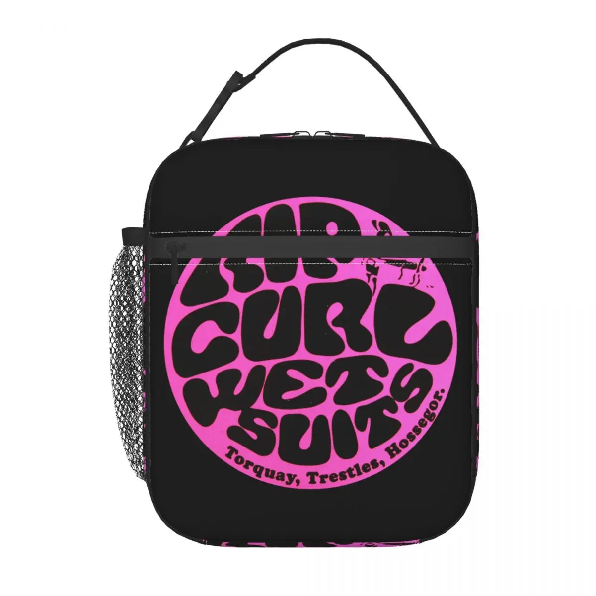 Rip Curl Merch Insulated Lunch Bag For Travel Cool Surf Food Storage Bag Portable Thermal Cooler Lunch Boxes