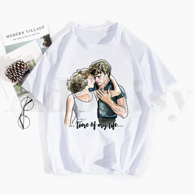 Dirty Dancing magliette top Tees uomo donna manica corta maglietta Casual Streetwear divertente