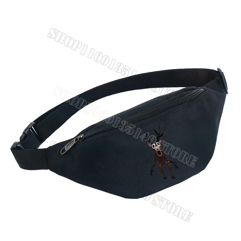 99 ليال في الغابات الخصر حقيبة الرجال الفتيان مقاوم للماء أكياس الصدر الرعب الغزلان الرياضة السفر المحمولة حقيبة جيب حزمة حقيبة كروسبودي