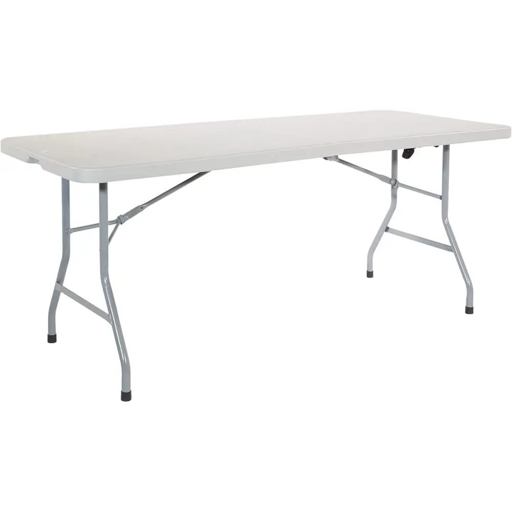 Portable 6-Foot Folding Table for Outdoor Activities, Picnics, and Camping