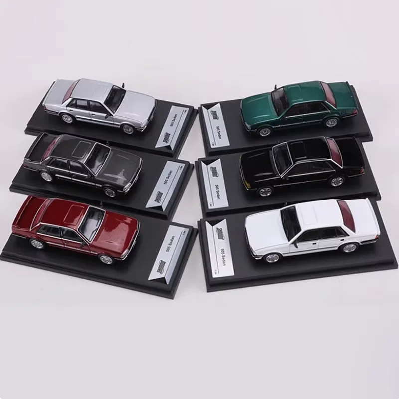SHADOW Diecast 1:64 Scale Peug-505 Sedan Alloy Car Model Static Collection Decorated Holiday Gifts Toys
