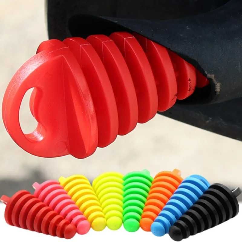 

Exhaust Pipe Plug Tailpipe Rubber Air Bleeder Plug Exhaust Wash Plug Pipe Protector for Motocross Off-road Motorcycle Parts