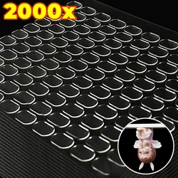 2000/100x Double-sided Self-Adhesive Dots Removable No Trace Sticky Patch Gel Glue Pads for Poster Dolls Fixed Sticker DIY Craft