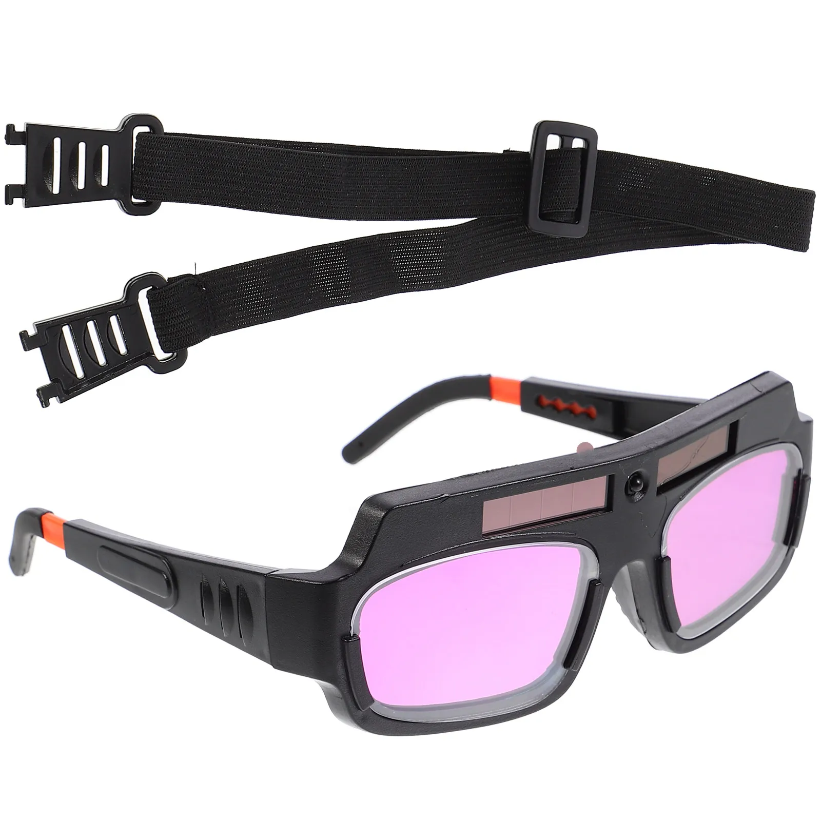 

1Pcs Auto Darkening Welding Goggles ABS LCD Lens Uv Ir Anti Glare Protection Fast Dimming for Electric Gas Argon Arc Cutting