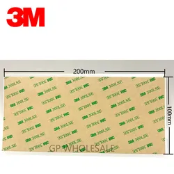 3M 300LSE 9495LE nastro adesivo biadesivo trasparente trasparente per riparazione LCD del telefono 10cm x 20cm (10 fogli/lotto)