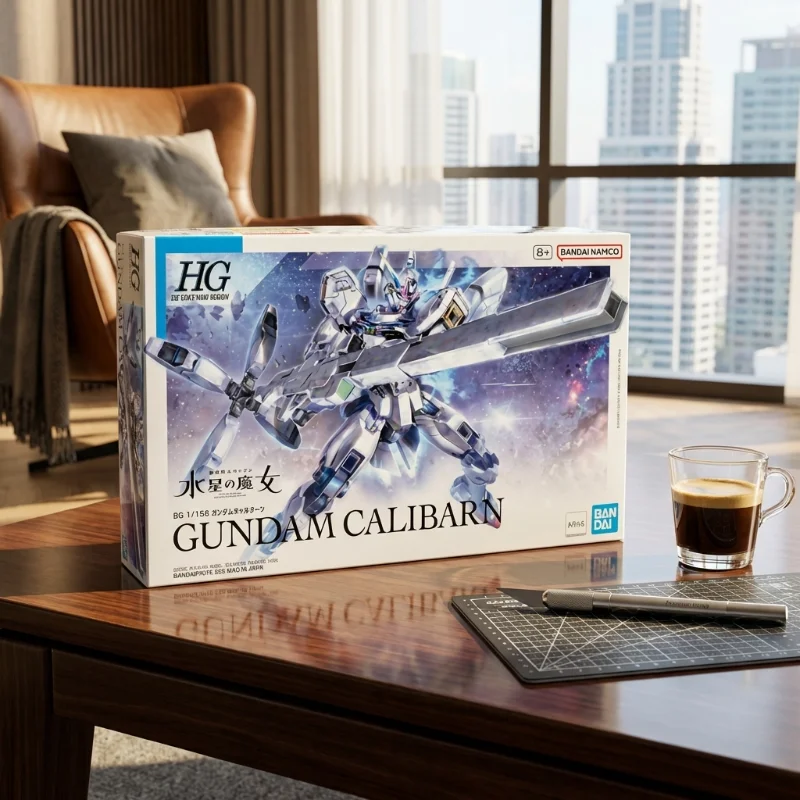 

Коллекционная модель Bandai HG 1/144 Gundam Calibarn High Grade Mobile Suit, фигурка для коллекционеров и фанатов аниме, оригинальная, подлинная, новая.