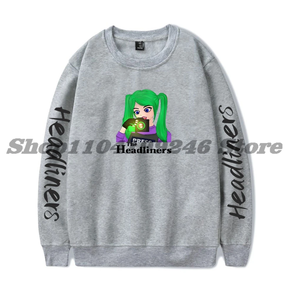 The Headliners Game Merch س الرقبة Crewneck البلوز عادية كم طويل البلوز الرجال/النساء Style1