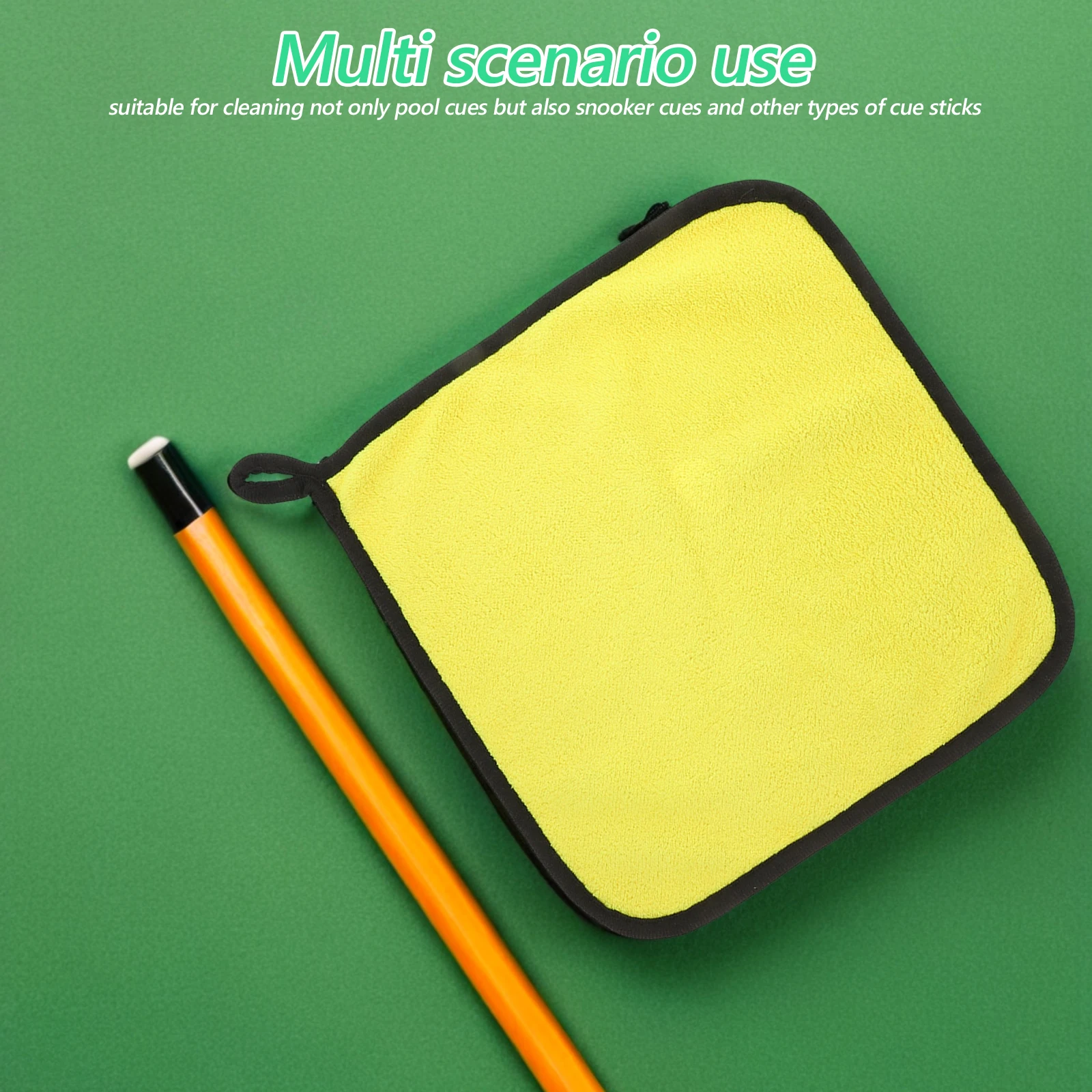 Accessoires de billard en microfibre, 5 pièces, chiffon de nettoyage pour queue de billard, arbre de Table de billard, nettoyeur de tissu