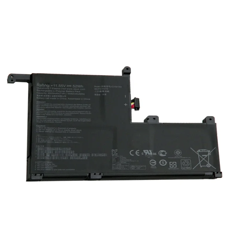 LMDTK New C31N1703 Laptop Battery For ASUS ZenBook Flip UX561UA 2-IN-1 BO056T Q525UA UX561UN Q505UA BO012T-BE BO018T BO021RB