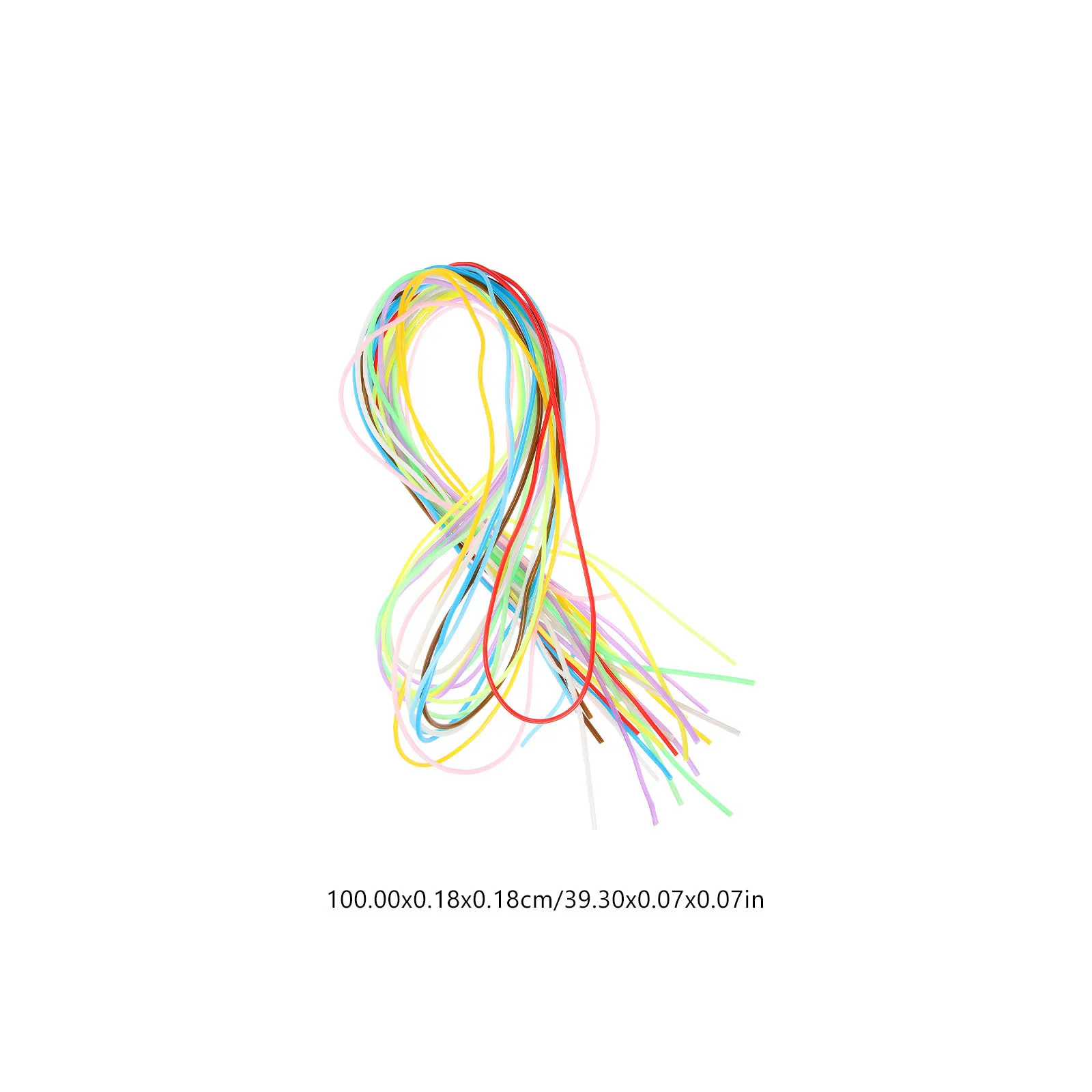 الحياكة الحبل البلاستيكية سلسلة سوار الحرفية مطاطا الحبل للنسيج الديكور الأعرجاب خيوط المجوهرات حبل صنع الكسوة