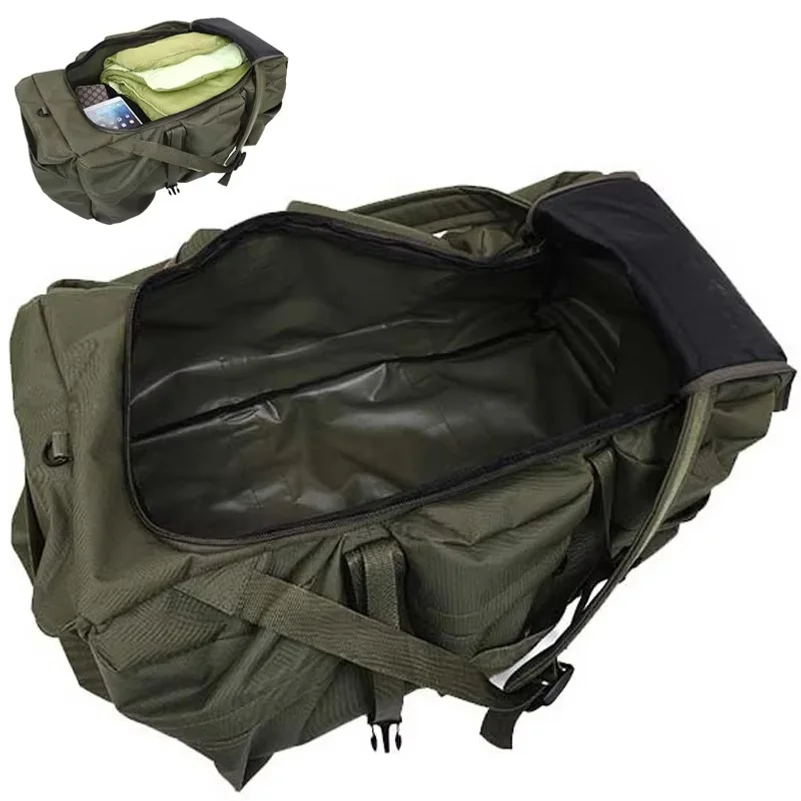 100L Camping Bag Travel Backpack Large Luggage for Men Outdoor Shoulder Hiking Trekking Tourist Tactical Carry-on Duffel Weekend - view 4