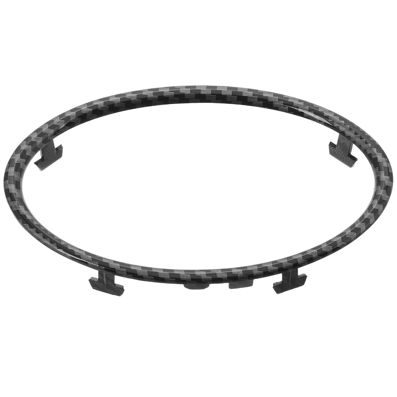 

Ring Fox Air Conditioner Bright Frame Decoration Covers Vent Trim Rings Black for Focus