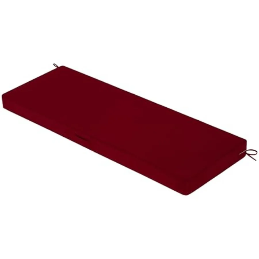 

Подушка для уличной скамейки - 59 x 18 x 3 дюйма, нескользящие подушки для уличной мебели и качелей со съемным чехлом