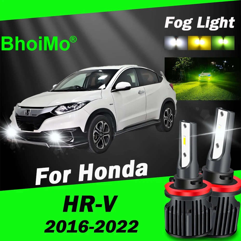 

BhoiMo For Honda HR-V HRV 2016 - 2022 Front Fog Light Lamp Led Bulb 2017 2018 2019 2020 2021
