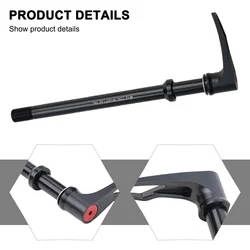 Front Rear Bike Shaft Thru Axle Rod For Mountain Road Bicycle Wheel Hub Fork 12x100/12x142/12x148mm Thru Axle Lever Bikes Parts