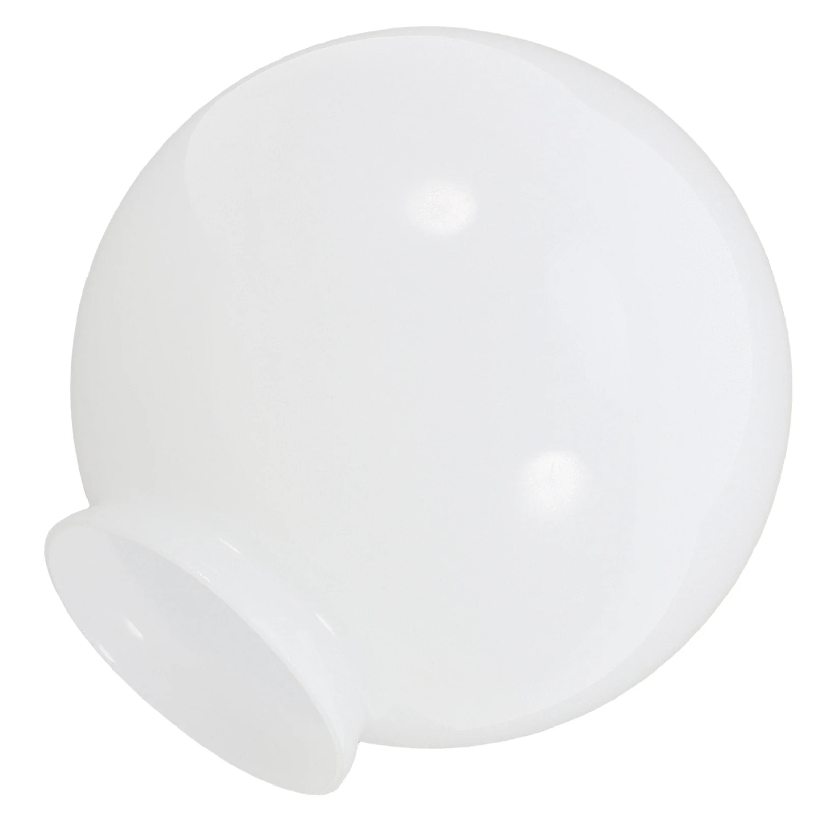 

Spherical Glass Lampshade Opal White Finish for Household Lighting Fixtures Easy to Clean Replacement Shade for Wall Sconce