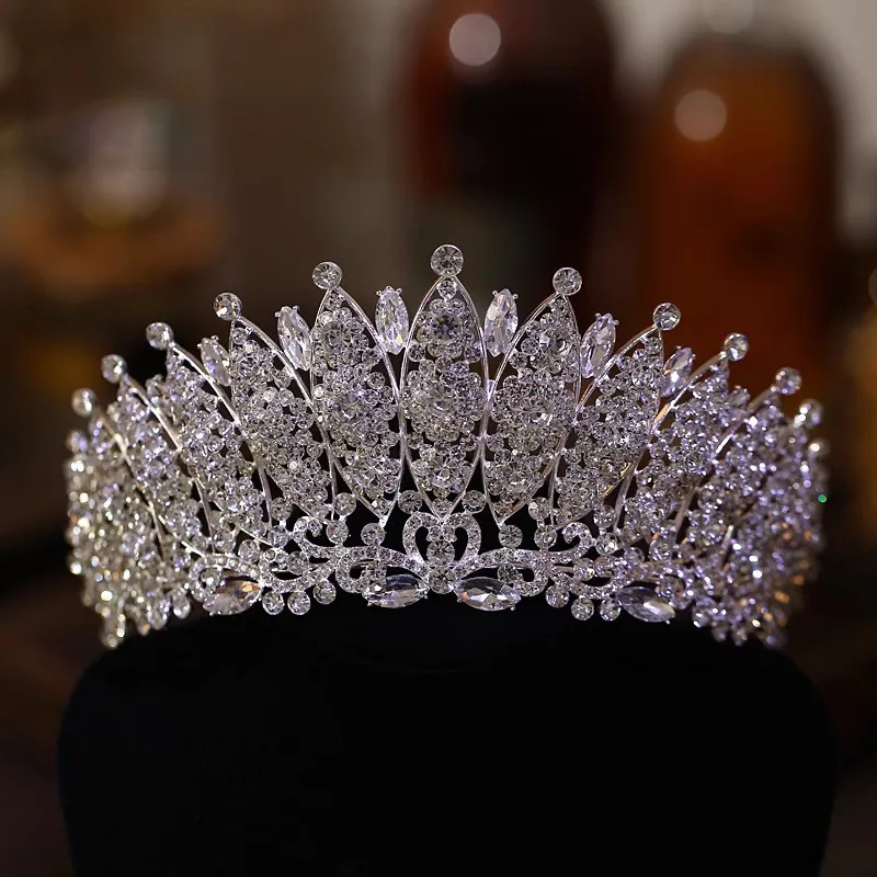 CC Crowns for Women Wedding Hair Accessories Bridal Headdress Engagement Jewelry 100% Handmade Luxury Coronets Prom Dress AN451