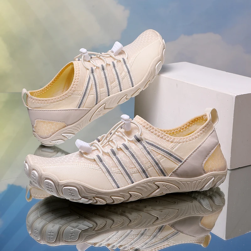 

Пара обуви вверх по течению, вентилируемая противоскользящая обувь с пятью пальцами для дрифта, приключения на открытом воздухе, быстросохнущая спортивная пляжная обувь для серфинга босиком