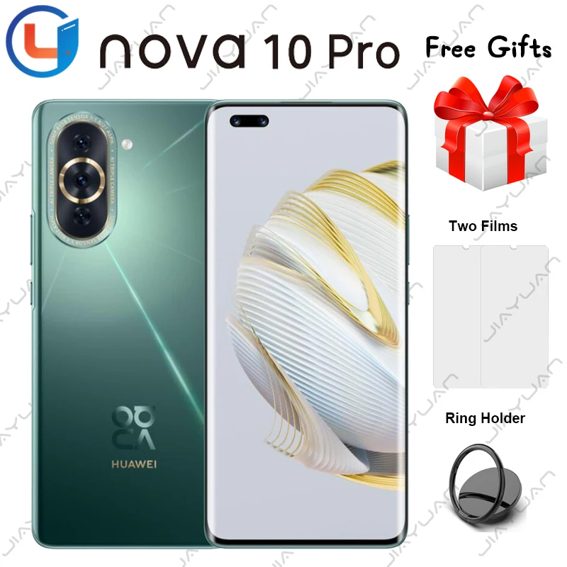 

Original Huawei Nova 10 Pro 4G Mobile Phone 6.78 Inch OLED Screen HarmonyOS 2.0 Octa Core Fast Charging 100W Smartphone