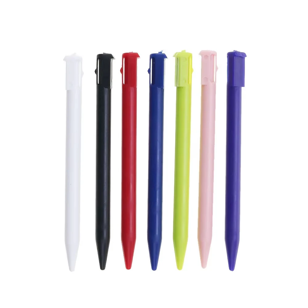 4 Teile/los 7 farben Multi-Farbe Kunststoff Touchscreen Stift Stylus Tragbare Stift Bleistift Touchpen Set für 3DS – Detail 4