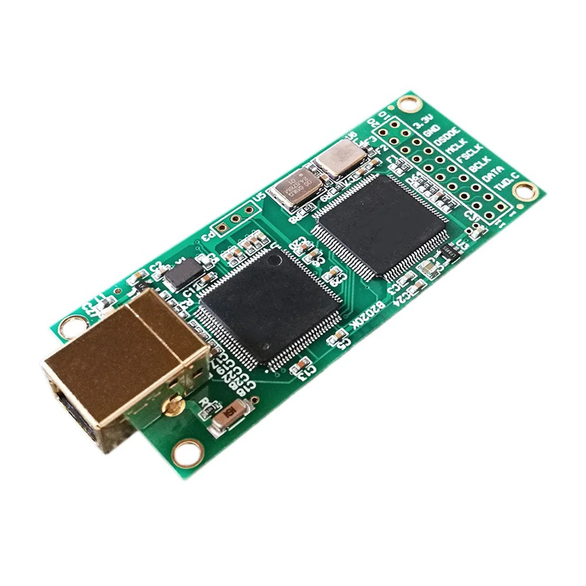 N183R Super Amanero Combo384 Module DSD512/PCM384 32Bit for AK4497 ES9038 AK4493 Decoders (Standard Crystal)