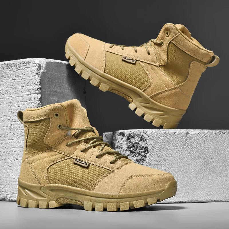 

Autumn 2025 Men Women Trekking Boots Black Khaki Outdoor Walking Shoe Unisex Designer Mountain Shoes Couples Hiking Boots