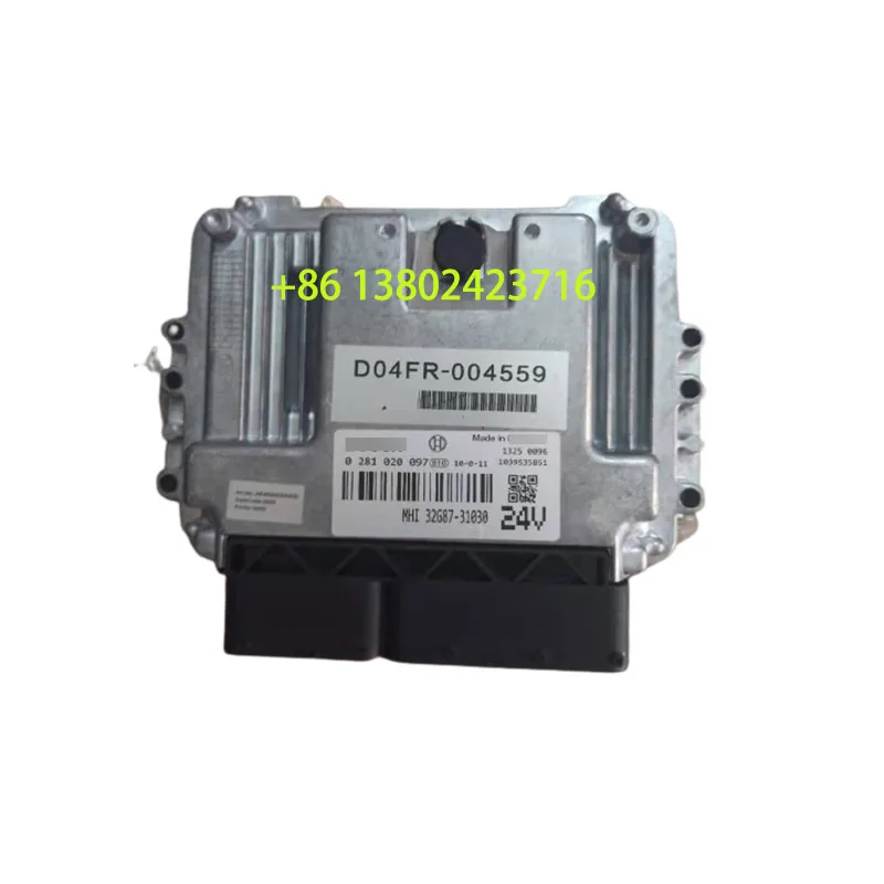 D04FR Engine Computer Controller Board ECU Controller D04FR-004559 For Kobelco Excavator SK130-8 SK140-8