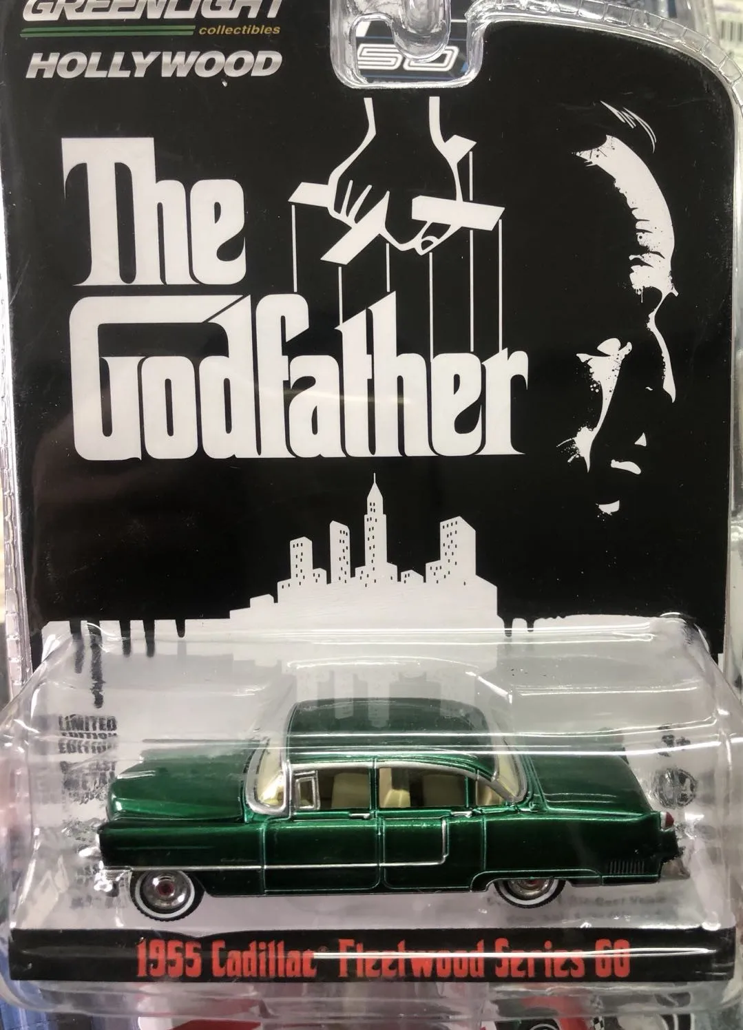 Greenlight 1:64 Hollywood 1955 Cadillac Fleetwood Series 60 DiecastโลหะFast & Furiousสะสมเด็กวันเกิดของเล่นของขวัญ