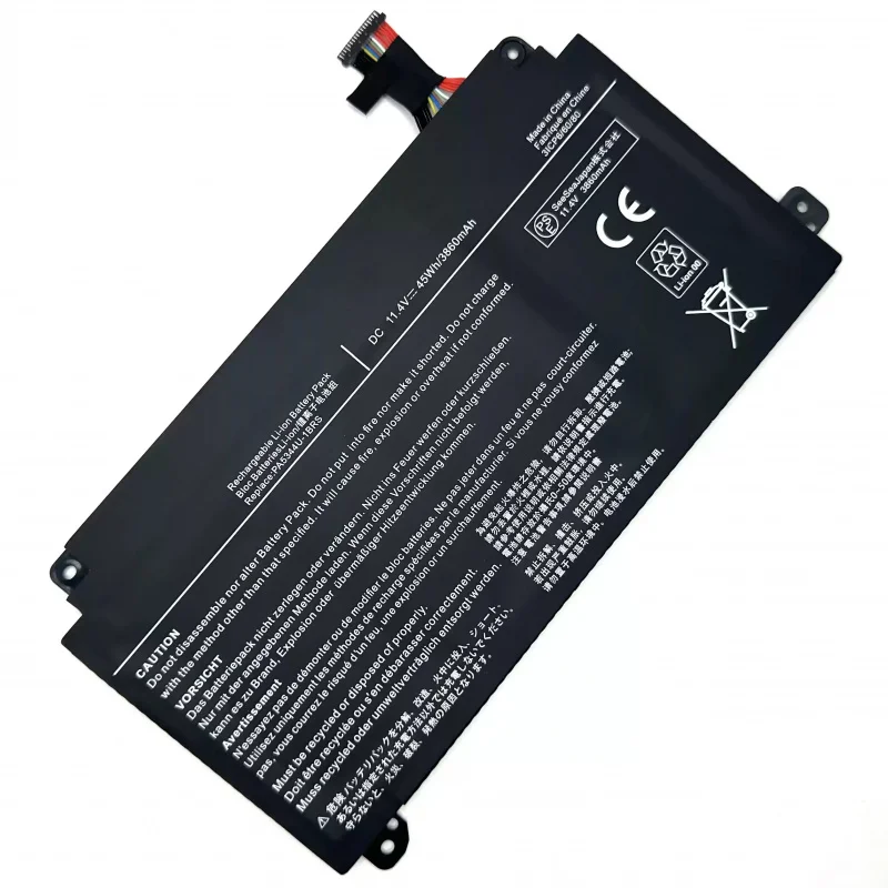 

Новая аккумуляторная батарея PA5344U-1BRS PA5344U 11.4V 45Wh 3860mAh для ноутбуков Toshiba Dynabook (встроенный тип)