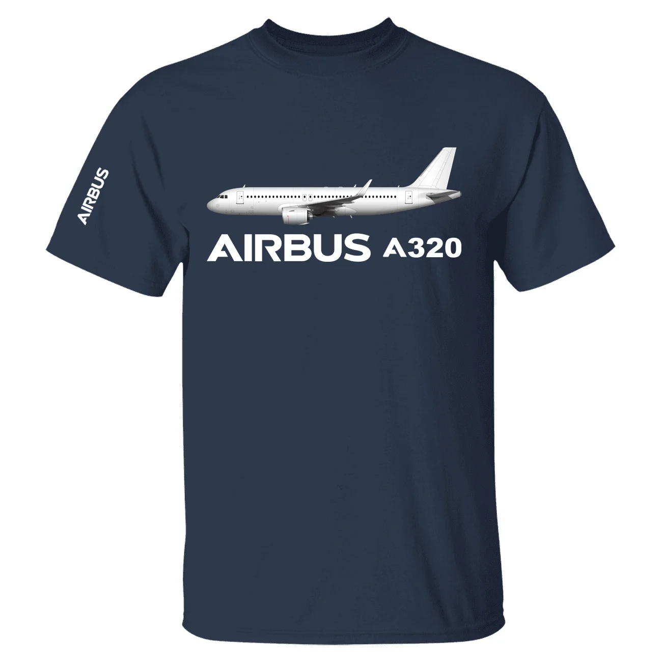 New Aviation The Airbus A320 Flight Pilots Short Sleeve T-shirts Cotton Graphic T Shirts for Men Women Tops Tee