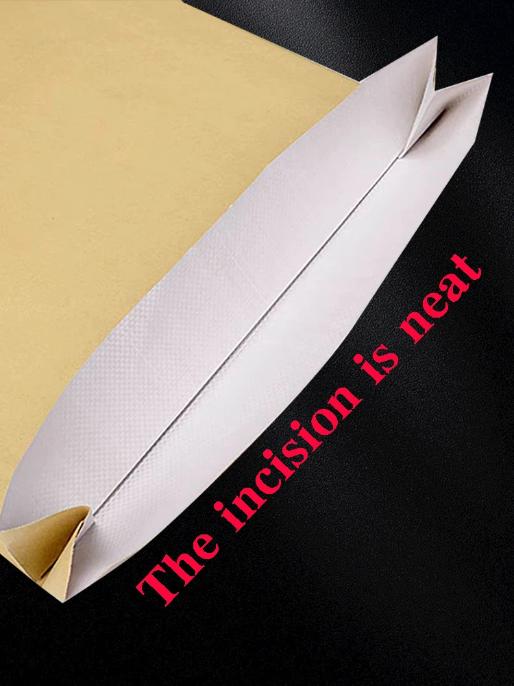 25 кг крафт-бумажные тканые пакеты большого размера, оптовая продажа, печатная бумага, пластиковый пакет, водонепроницаемый курьерский белый бумажный пластиковый композитный пакет