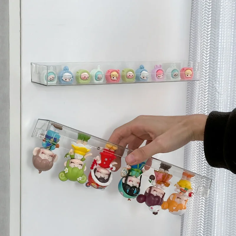 Transparent Glasses Box Punch-free Glasses Storage Rack Wall Mounted Sun-glasses Display Holder Hangable Sunglass Storage Box