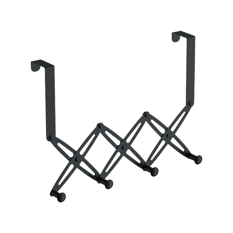 Gantungan pintu baja tahan karat dapat ditarik di atas pintu empat kait 1 buah