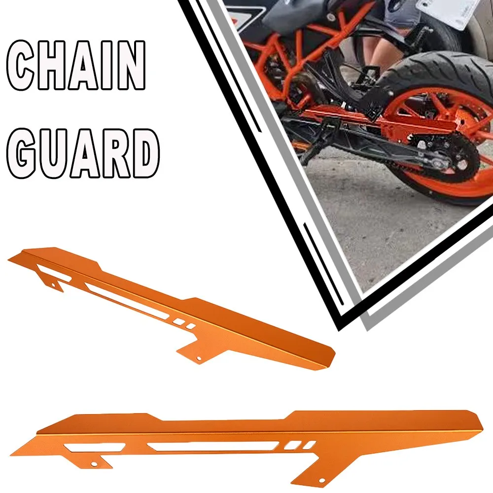 

For DUKE125 200 390 Motorcycle Chain Guard Cover Protector 2011 2012 2013 2014 2015 2016 FOR DUKE 125 DUKE200 DUKE390