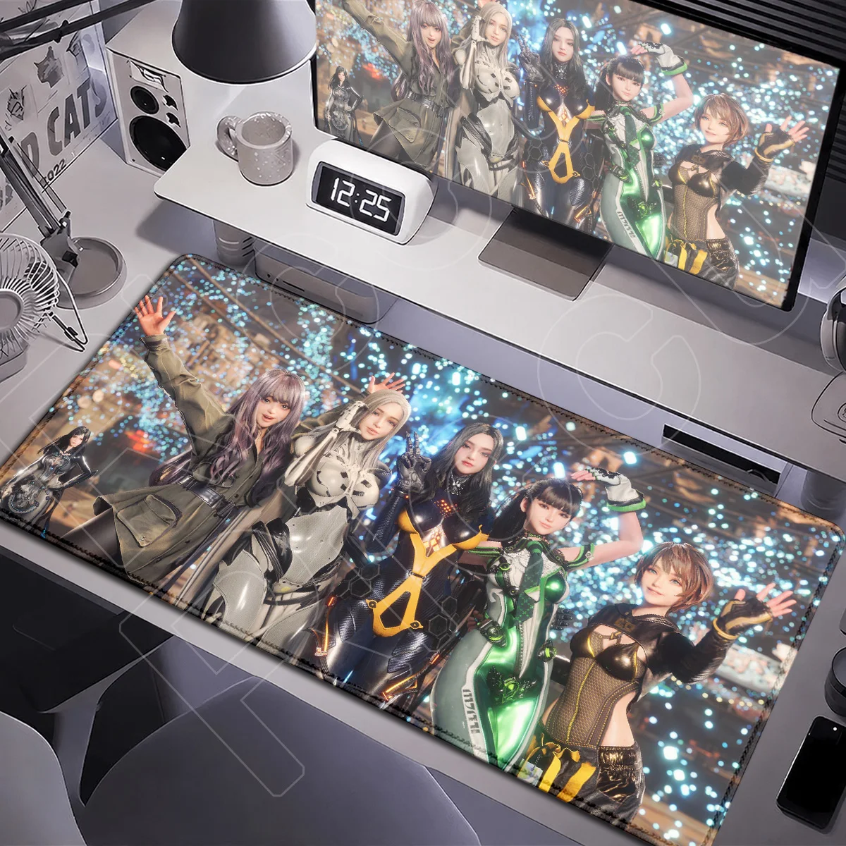 Large Non-slip Office Keyboard Tabletop Mats XXL S-Stellar Blade Evie Game Extended Overlock Mouse Pad Laptop Rubber Accessories