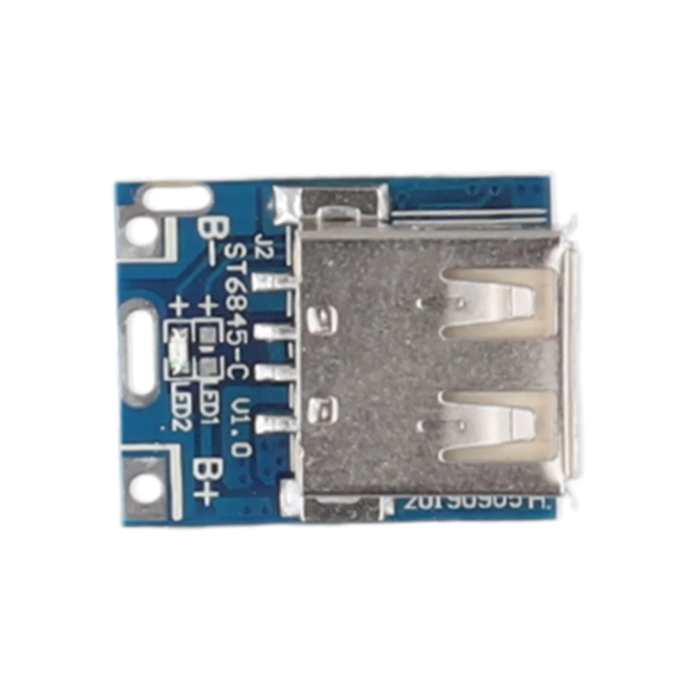 134N3P Charge-Discharge Integrated Module High-Precision Lithium Battery Li-ion Charger Board 5V1A LED Display USB & Micro Port